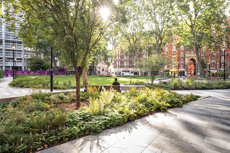 Christchurch Gardens, Westminster - City of Westminster and Victoria BID with ReardonSmith Landscape