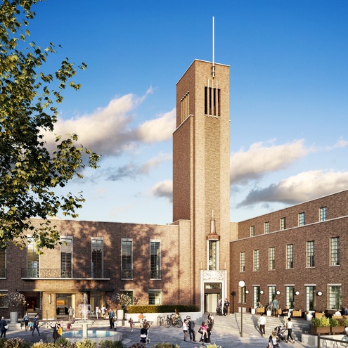 Hornsey Town Hall, Haringey – Far East Consortium with Make Architects