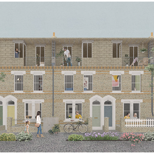 The Sustainable Terrace House, London – Research proposal by Jonathan Tuckey Design