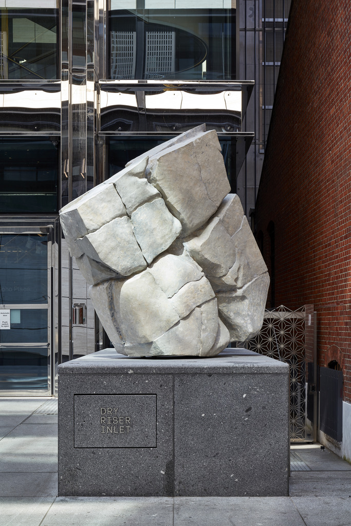 Public art, Soho Place. Photo: Timothy Soar
