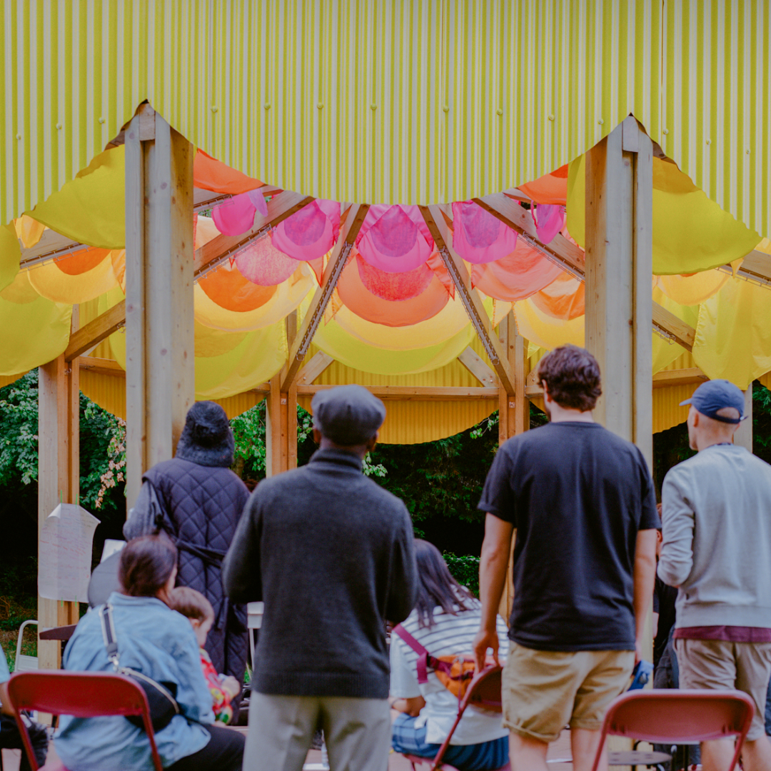 Pavilion on The Green, London Borough of Enfield for Enfield Council with Fisher Cheng, Doodle Designs, Engineers HRW and Sullivan Brothers Construction