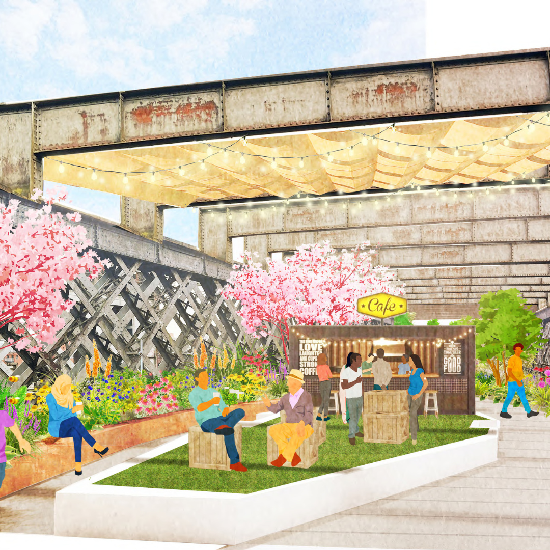 Castlefield Viaduct Vision, Manchester for The National Trust with BDP