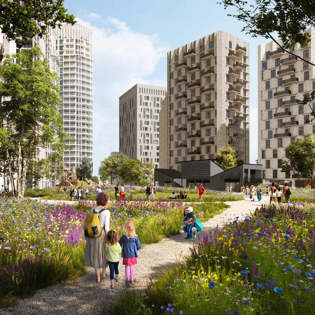 Lewisham Shopping Centre, London Borough of Lewisham for LandsecU+I with Studio Egret West-