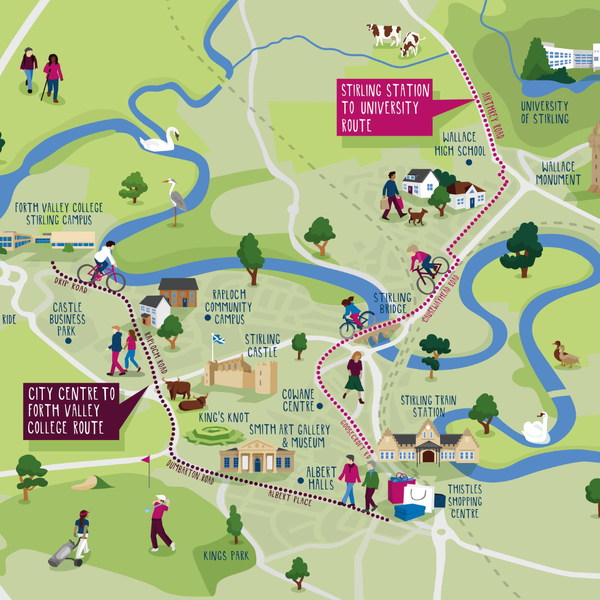 Walk, Cycle, Live, Stirling 3
