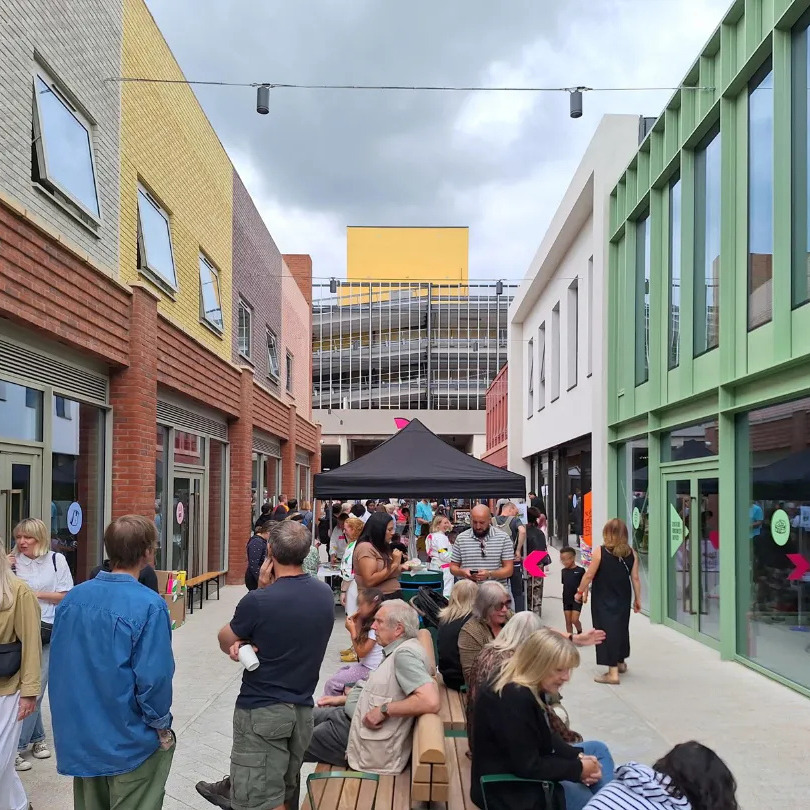 King Street, Manchester for Bruntwood and Trafford Council with Feilden Clegg Bradley Studios, Studio Mutt, Exterior Architecture, Booth King Partnership, Civic and Avison Young
