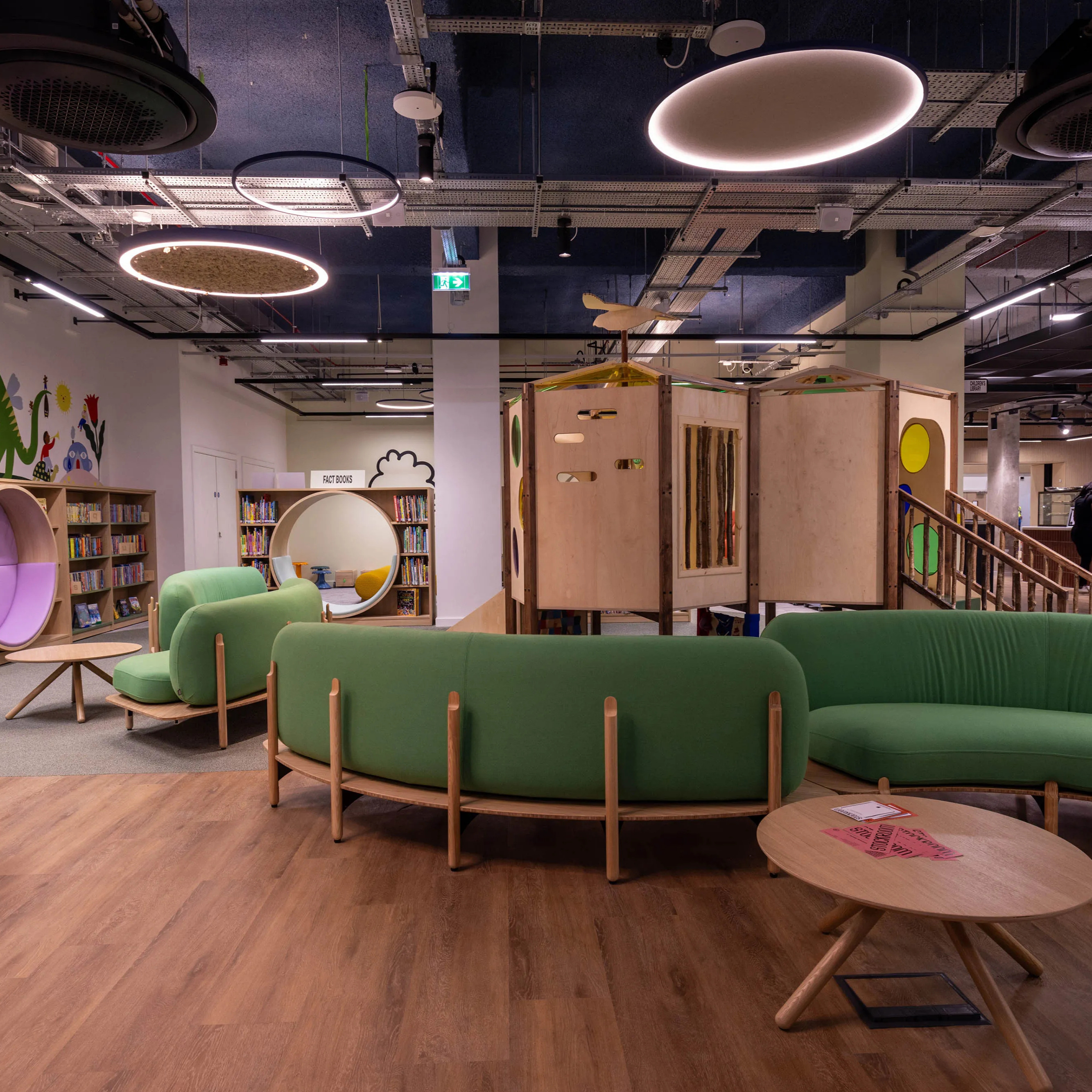 Stockroom, Stockport for Stockport Council with AEW Architects, Kier and SpaceInvader