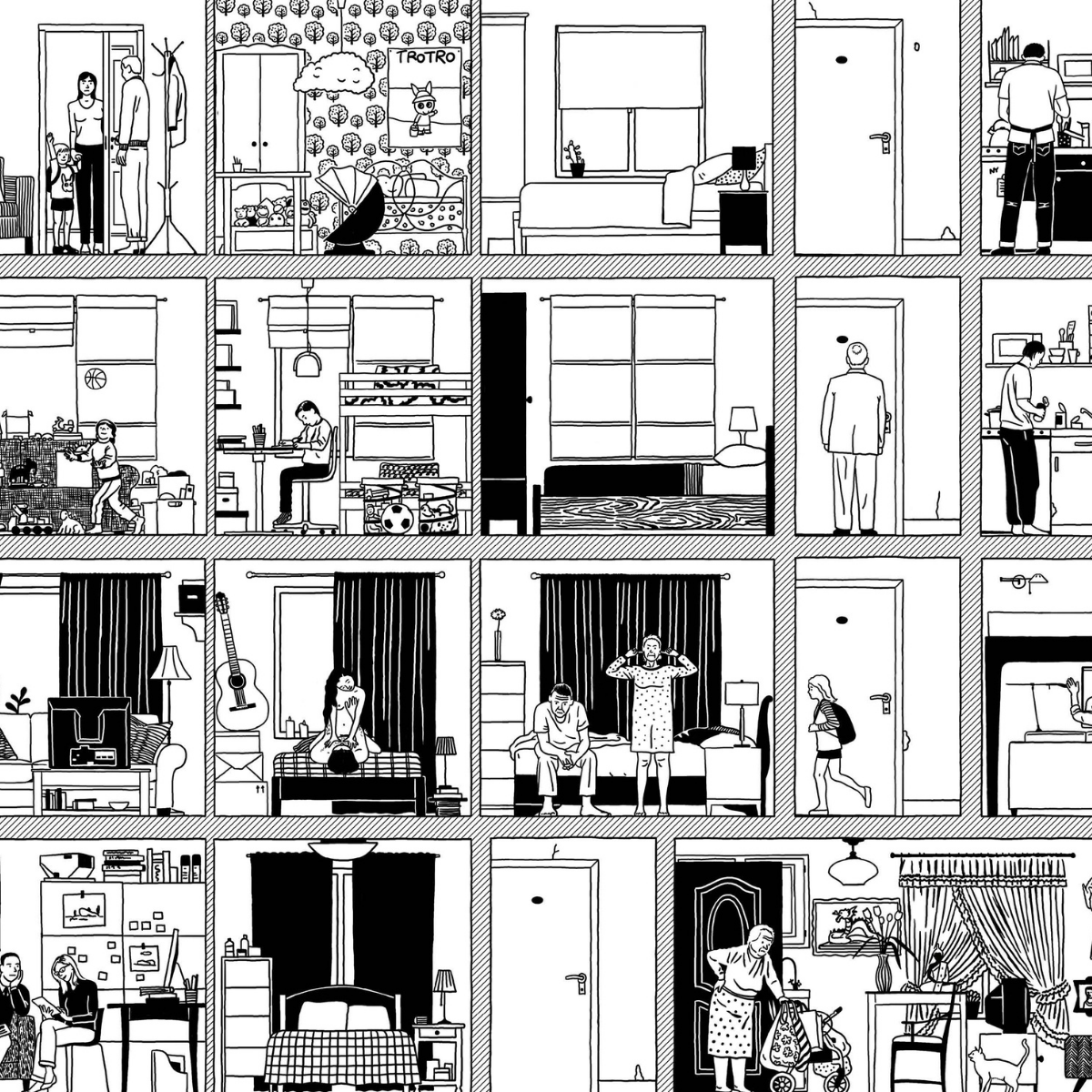 Design Principles for Socially Adaptable Housing & Built case-study START-Ivry, Greater Paris, for SOGEPROM Realisations with STAR strategies + architecture