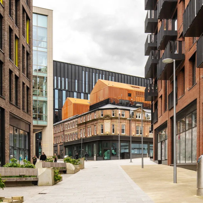 Heart of the City, Sheffield for Sheffield City Council and Queensberry Real Estate with Feilden Clegg Bradley Studios, Lathams, Leonard Design, Planit, Turner & Townsend and Counter Context
