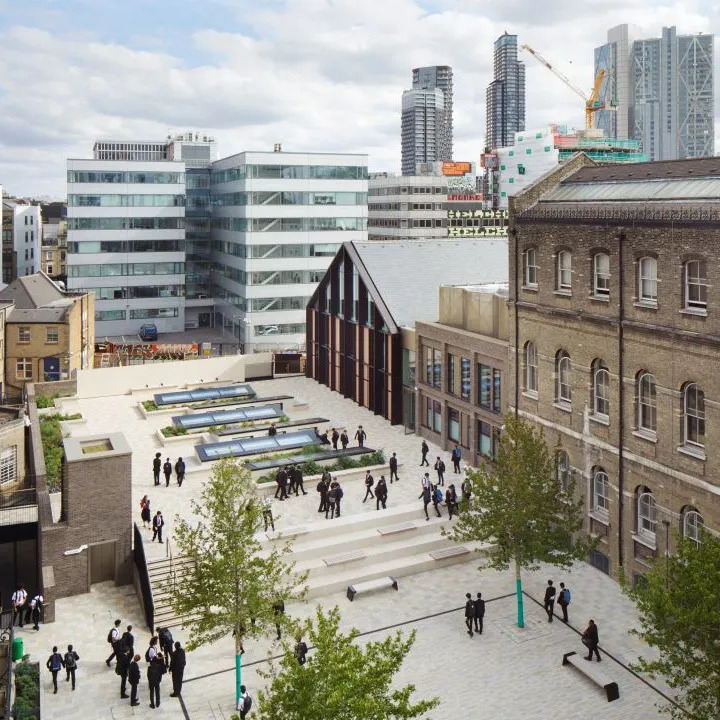 Central Foundation Boys' School, London Borough of Islington for Central Foundation Boys' School with Hawkins\Brown, BDP and Gardiner & Theobald